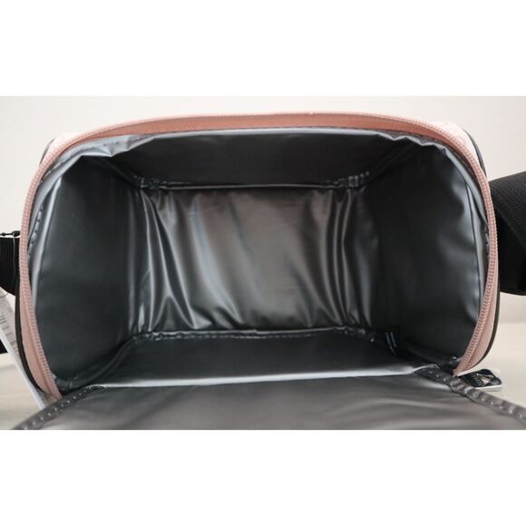 GUESS V7200069 Lt Rose/Pink Junction Travel Zip Around Lunch Box w/Carryin Strap - Picture 9 of 11